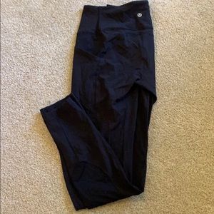 Black LuLu Lemon Leggings